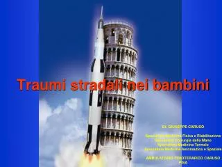 traumi stradali nei bambini