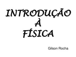 introdu o f sica
