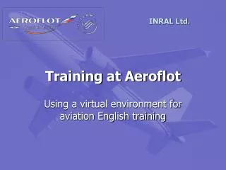 Training at Aeroflot