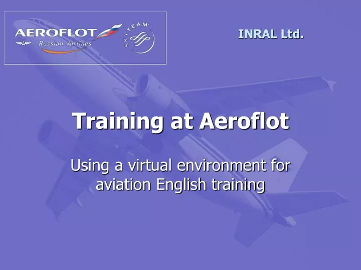 training at aeroflot