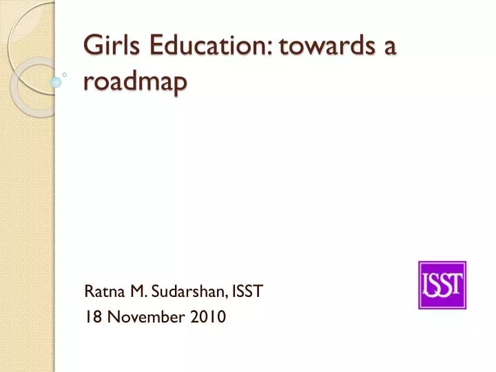 girls education towards a roadmap
