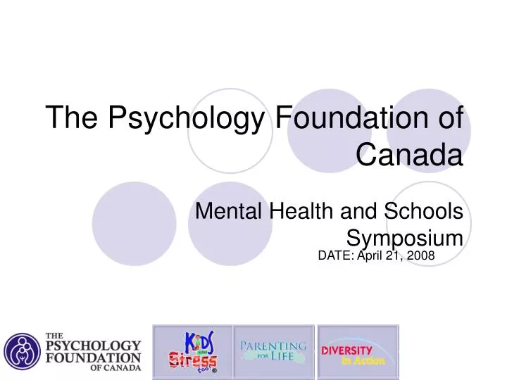 the psychology foundation of canada