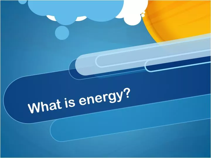 what is energy