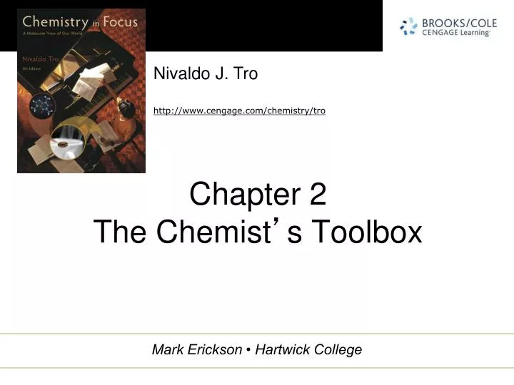 chapter 2 the chemist s toolbox