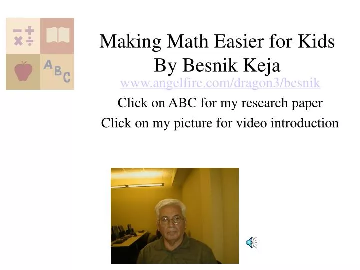 making math easier for kids by besnik keja