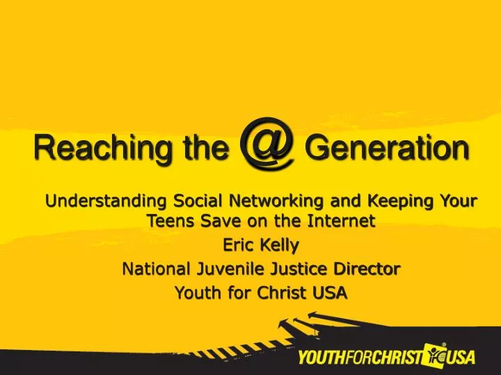 reaching the @ generation