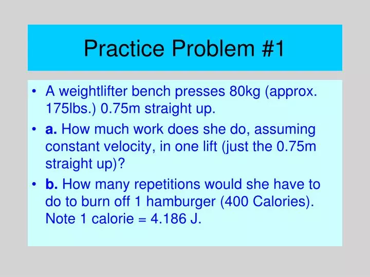 practice problem 1