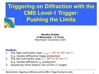 Triggering on Diffraction with the CMS Level-1 Trigger: Pushing the Limits