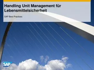 handling unit management f r lebensmittelsicherheit