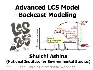 Advanced LCS Model - Backcast Modeling -