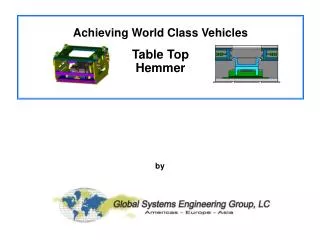 Achieving World Class Vehicles with Agile Fabrication Systems for