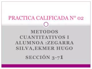 practica calificada n 02