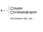 Column Chromatography - slide 1
