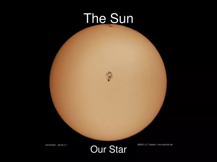 the sun