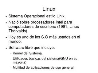 linux