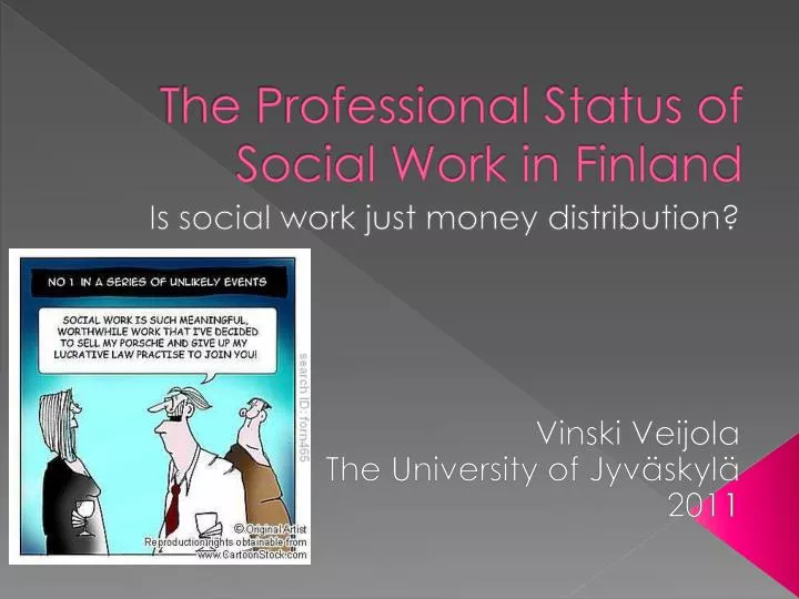 the professional status of social work in finland