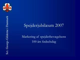 spejderjubil um 2007