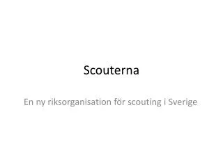 scouterna