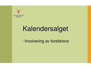 kalendersalget