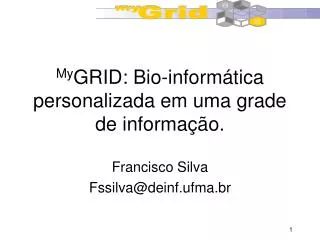 my grid bio inform tica personalizada em uma grade de informa o