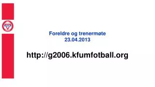 foreldre og trenerm te 23 04 2013