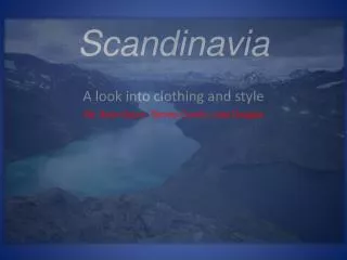 Scandinavia