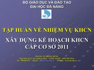t p hu n v nhi m v khcn