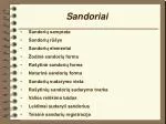 Sandoriai - slide 1