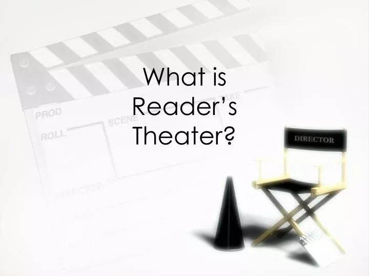 what is reader s theater
