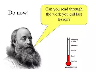 do now
