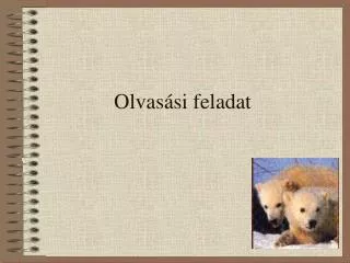 olvas si feladat