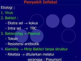 penyakit infeksi