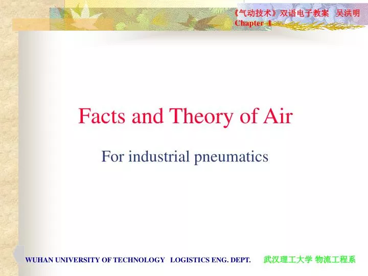 facts and theory of air