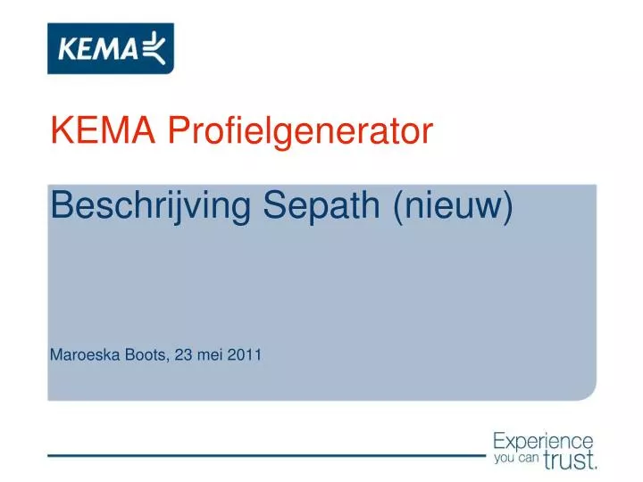 kema profielgenerator