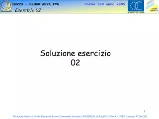 esercizio 02