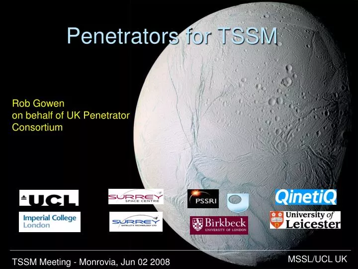 penetrators for tssm