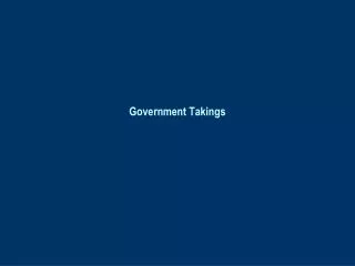 Government Takings