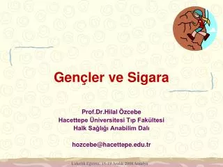 gen ler ve sigara