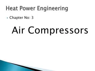 Heat Power Engineering