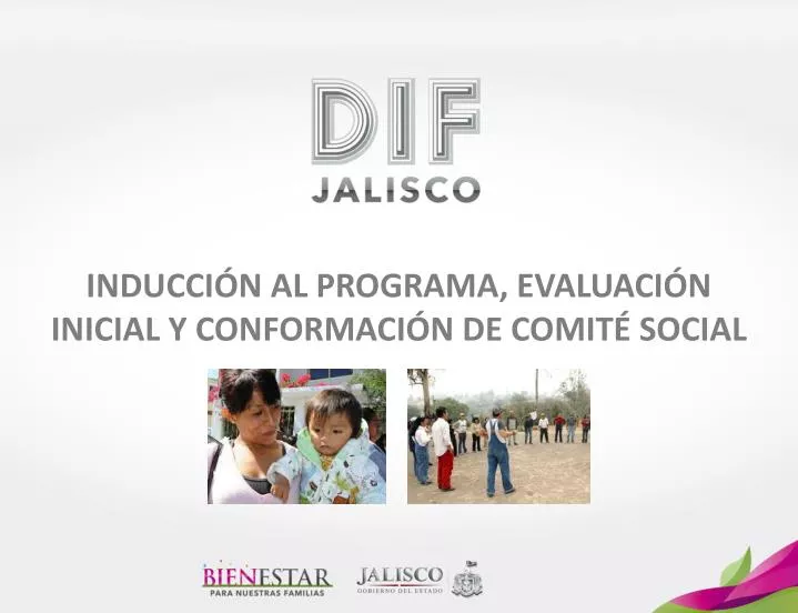 inducci n al programa evaluaci n inicial y conformaci n de comit social