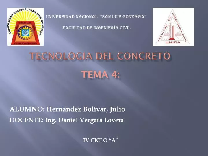 tecnologia del concreto