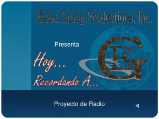 proyecto de radio