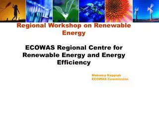 Regional Workshop on Renewable Energy
