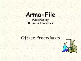 Arma-File Published by Business Educators