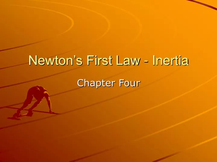 newton s first law inertia