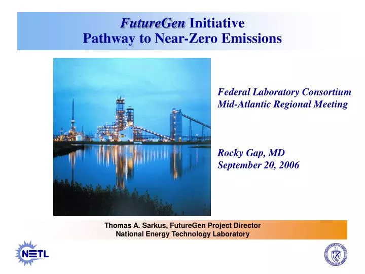 futuregen initiative pathway to near zero emissions