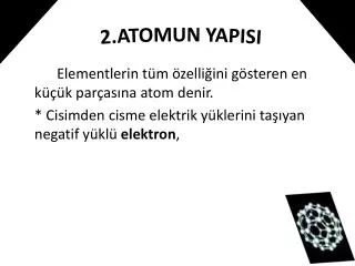 2 atomun yapisi