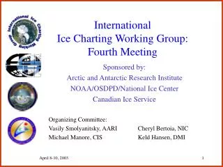International Ice Charting Working Group: Fourth Meeting