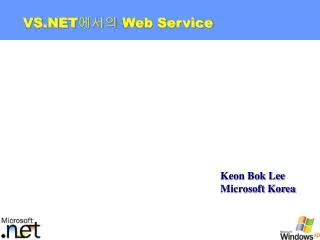 vs net web service