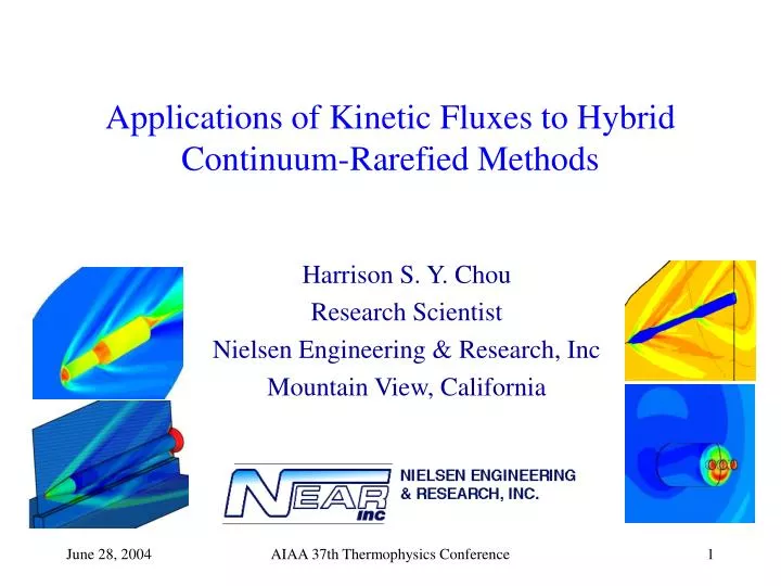 applications of kinetic fluxes to hybrid continuum rarefied methods